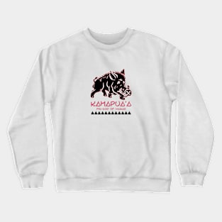 Kamapua'a - Pig-God of Hawaii Crewneck Sweatshirt